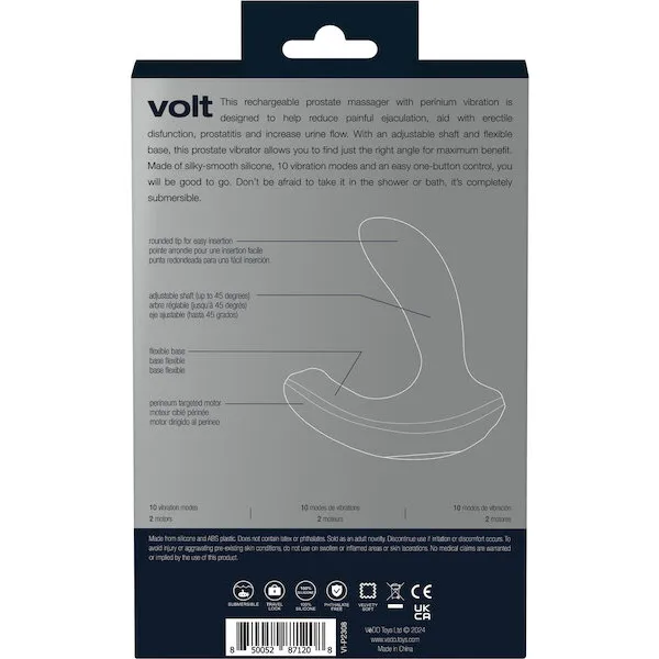 VeDo-Volt-Rechargeable-Prostate-Vibe-Black