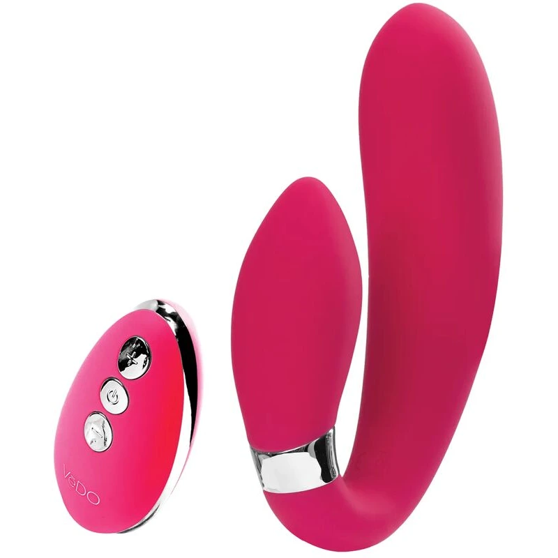 VeDO-Jeni-Dual-Motor-Vibe-w-Remote-Pink
