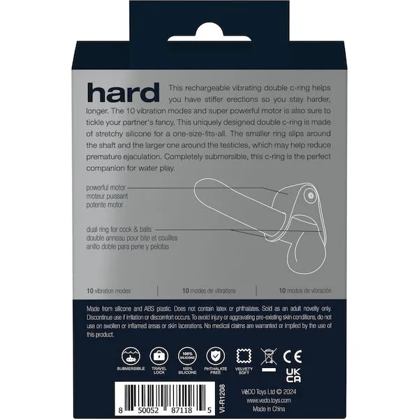 VeDo-Hard-Rechargeable-C-Ring-Black