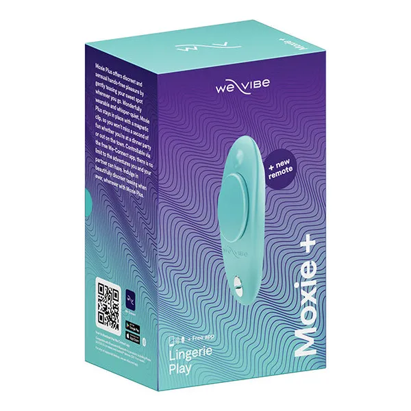 We-Vibe Moxie+ Panty Vibe - Aqua