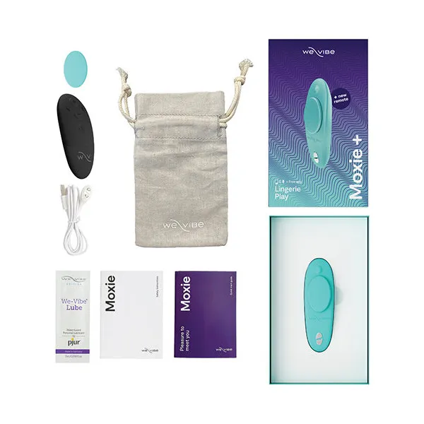 We-Vibe Moxie+ Panty Vibe - Aqua