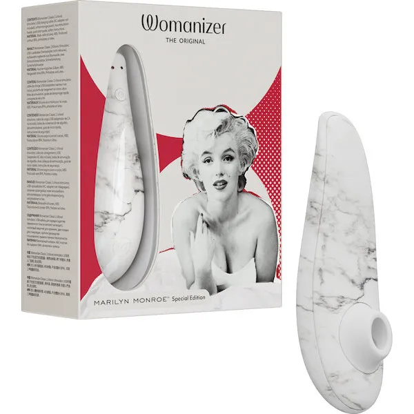 Womanizer Classic 2 Marilyn Monroe Special Edition - White Marble