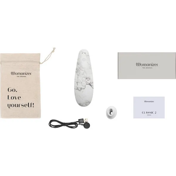 Womanizer Classic 2 Marilyn Monroe Special Edition - White Marble