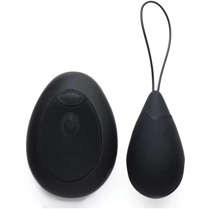 Bang! 10X Silicone Vibrating Egg - Black