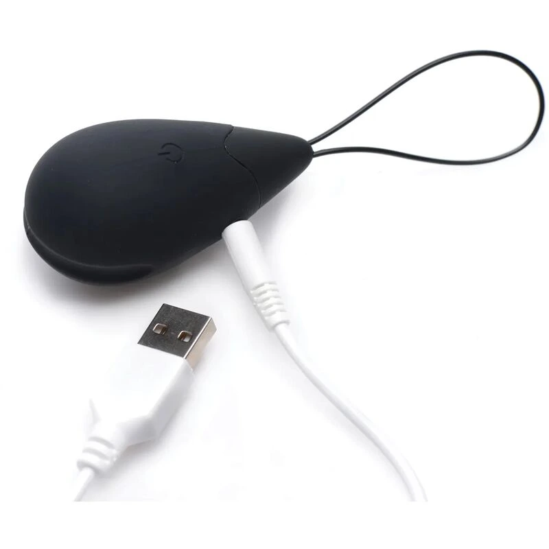 Bang! 10X Silicone Vibrating Egg - Black