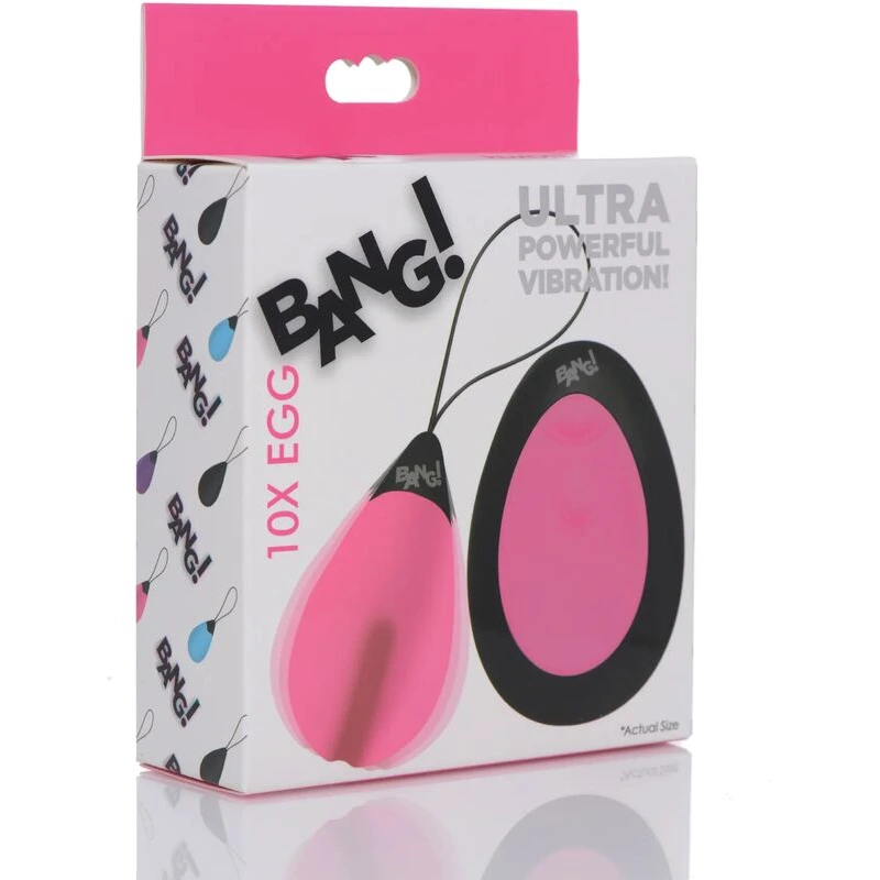 Bang-10X-Silicone-Vibrating-Egg-Pink