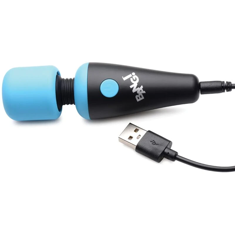 Bang-10X-Vibrating-Mini-Silicone-Wand-Blue