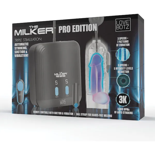 LoveBotz The Milker Pro Edition - Clear