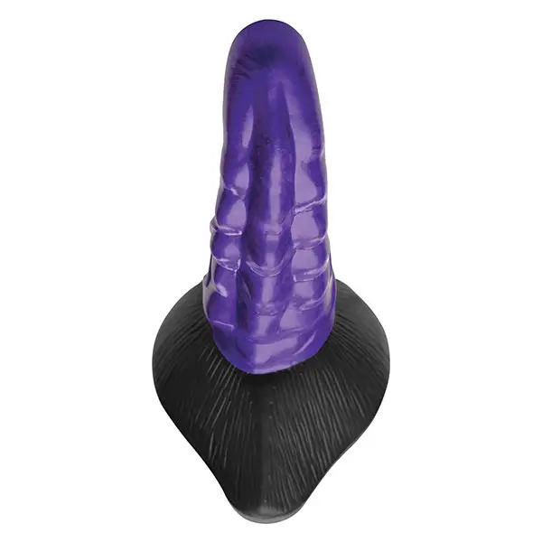 Creature-Cocks-Orion-Invader-Veiny-Space-Alien-Silicone-Dildo-Purple-Black