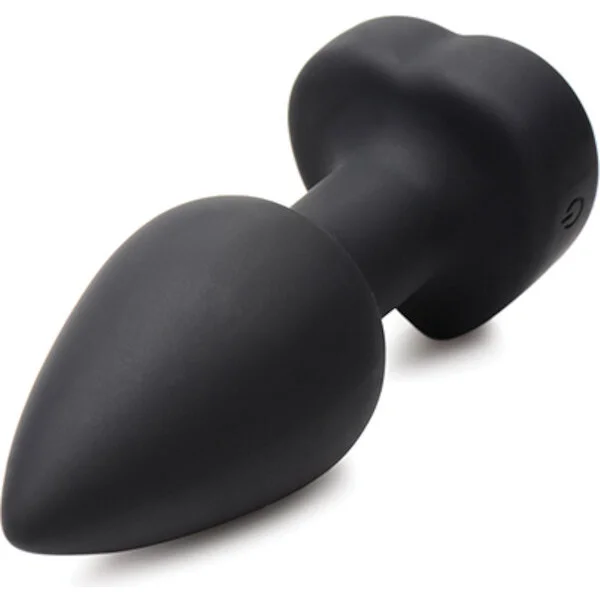 Booty-Sparks-28X-Silicone-Vibrating-Red-Heart-Anal-Plug-w-Remote-Small