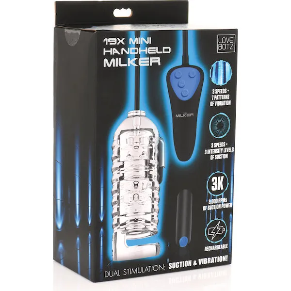 LoveBotz Mini Handheld Milker