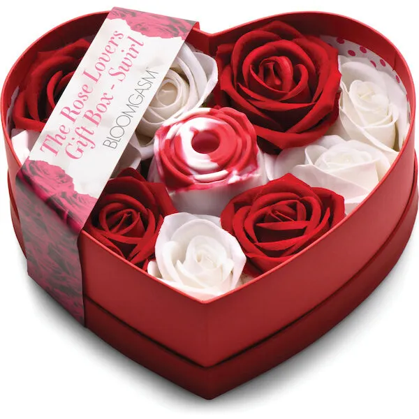 Inmi Bloomgasm The Enchanted 10X Rose Stimulator Lovers Gift Box - Swirl