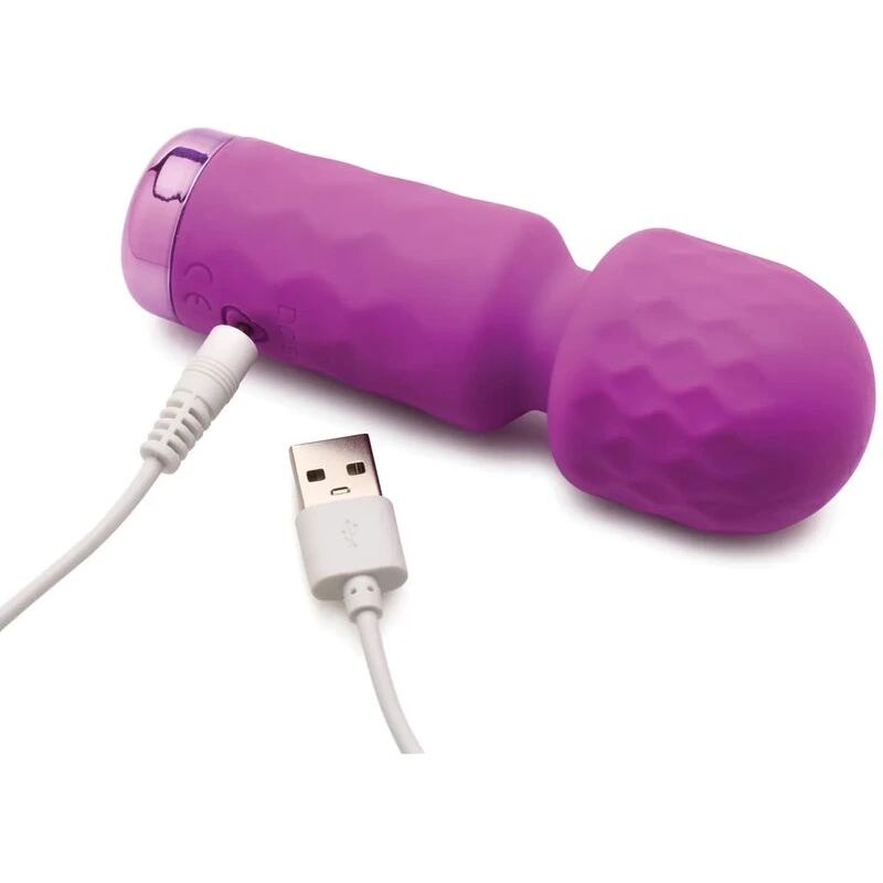 Bang! 10X Mini Silicone Wand - Purple