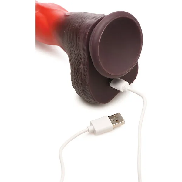 Creature-Cocks-Ramming-Hound-Thrusting-and-Vibrating-Silicone-Dildo-w-Remote-Control-Red-Brown