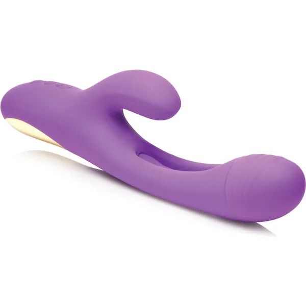 Inmi-Tri-Flick-Flicking-Rabbit-Vibrator-Purple