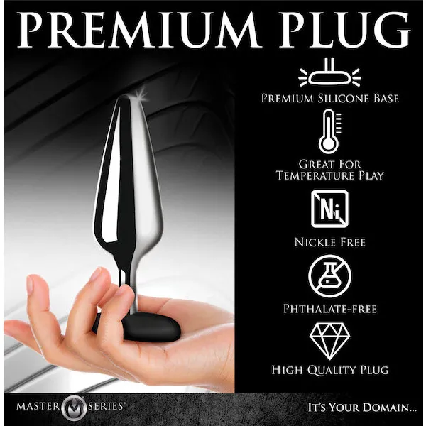 Master-Series-Butt-Slut-Metal-and-Silicone-Butt-Plug-Metal-Black