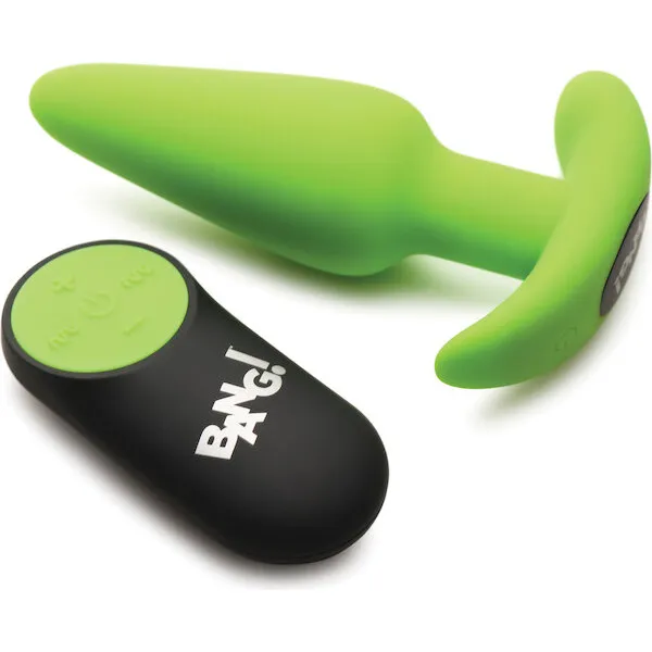 Bang! Glow in the Dark 21X Remote Controlled Butt Plug