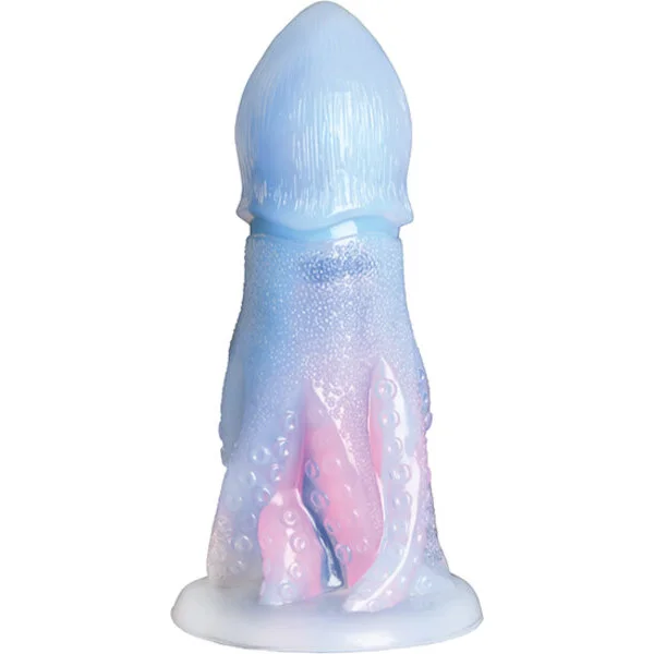 Creature Cocks - Cocktopus Deluxe Glow-in-the-Dark Vibrating Silicone Dildo