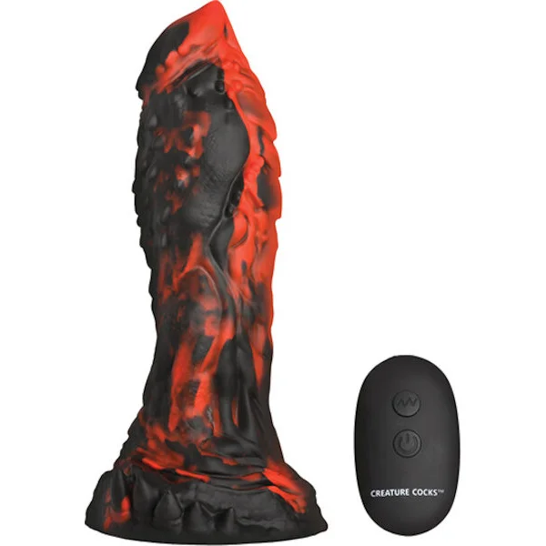 Creature Cocks - Inferno Cock Vibrating Silicone Dildo