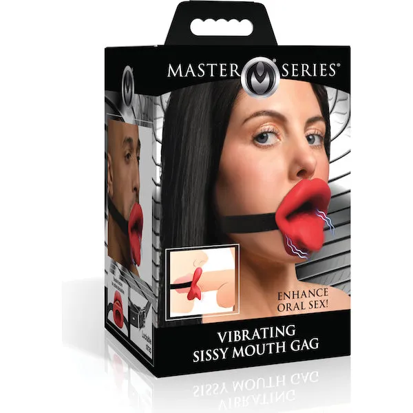 Master-Series-Vibrating-Sissy-Mouth-Gag-Red