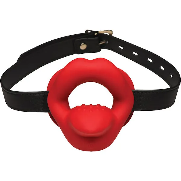 Master-Series-Vibrating-Sissy-Mouth-Gag-Red