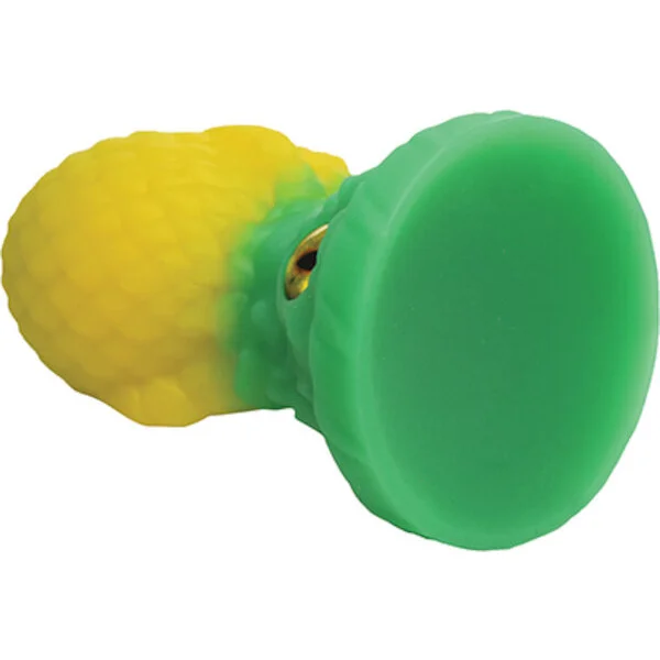 Creature-Cocks-Eye-of-the-Dragon-Silicone-Butt-Plug-Green