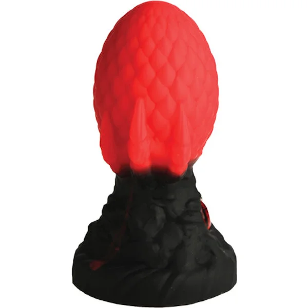 Creature-Cocks-Eye-of-the-Dragon-Silicone-Butt-Plug-Red