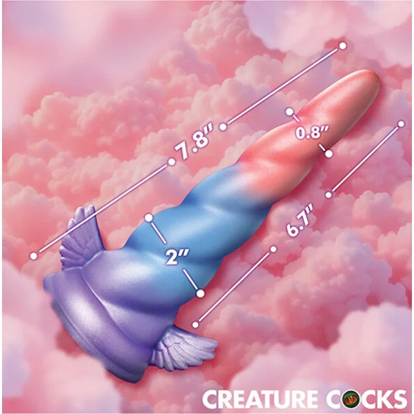 Creature Cocks - Deluxe Dream Rider Vibrating Unicorn Silicone Dildo