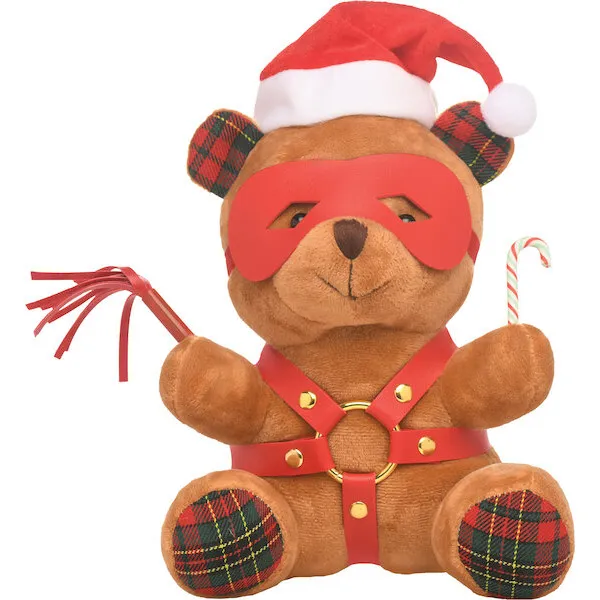 Master-Series-Holiday-Bondage-Teddy-Bear-Plush-Brown