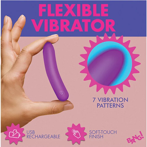 Bang-Tapered-Flexible-Silicone-Bullet-Purple