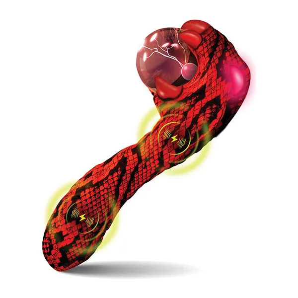 Creature-Cocks-Cobra-Scepter-Plasma-Vibrator-Red-Black