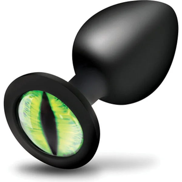 Creature-Eye-Green-Eye-Silicone-Butt-Plug-Medium