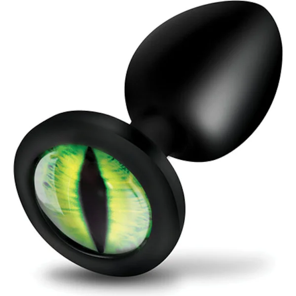 Creature-Eye-Green-Eye-Silicone-Butt-Plug-Small