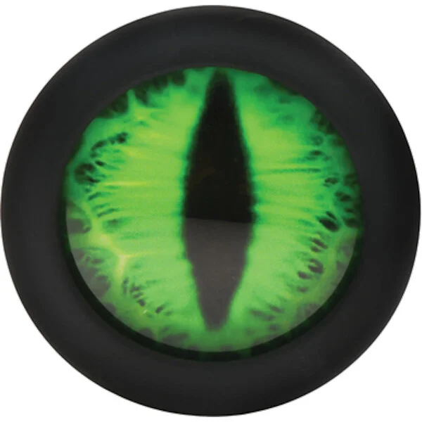 Creature-Eye-Green-Eye-Silicone-Butt-Plug-Small