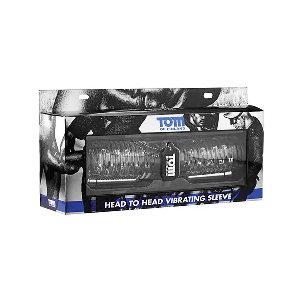 Tom of Finland Head to Head Vibrating Sleeve