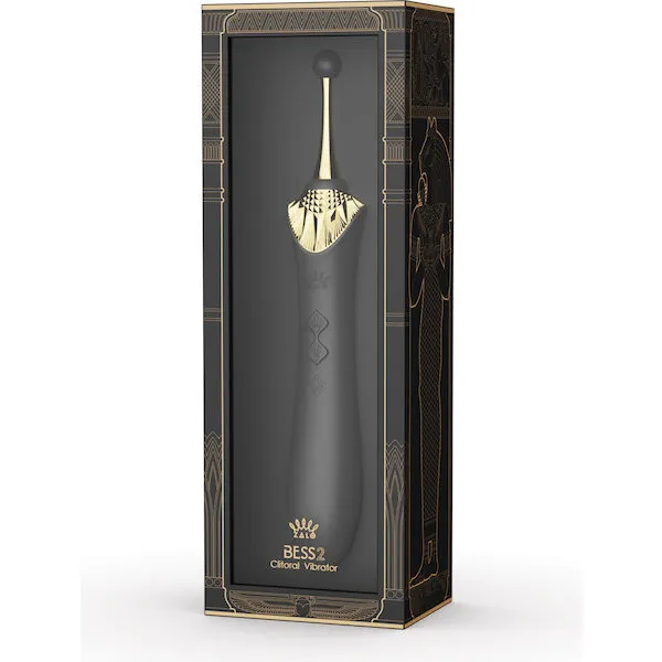 ZALO Bess 2.0 Clitoral Vibrator - Obsidian Black