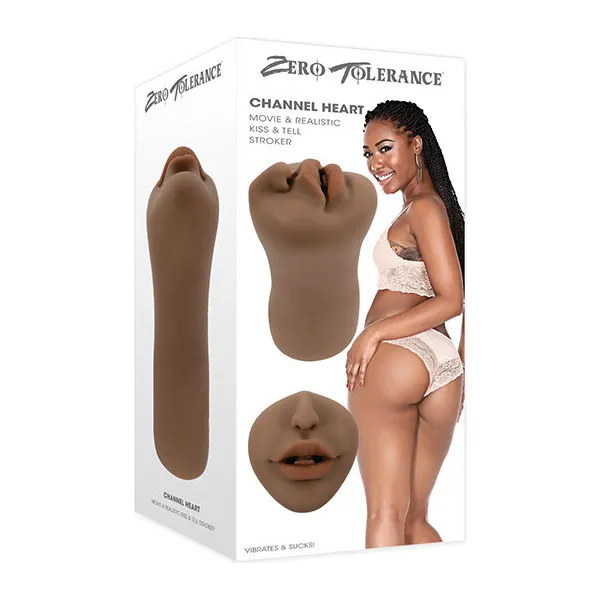 Zero Tolerance Channel Heart Movie & Realistic Kiss & Tell Stroker